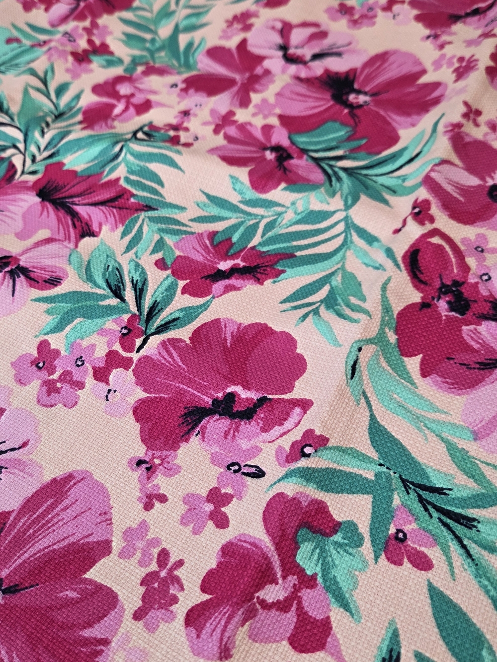 J. Crew Pink and Teal Floral Skirt - Picture 4 of 6